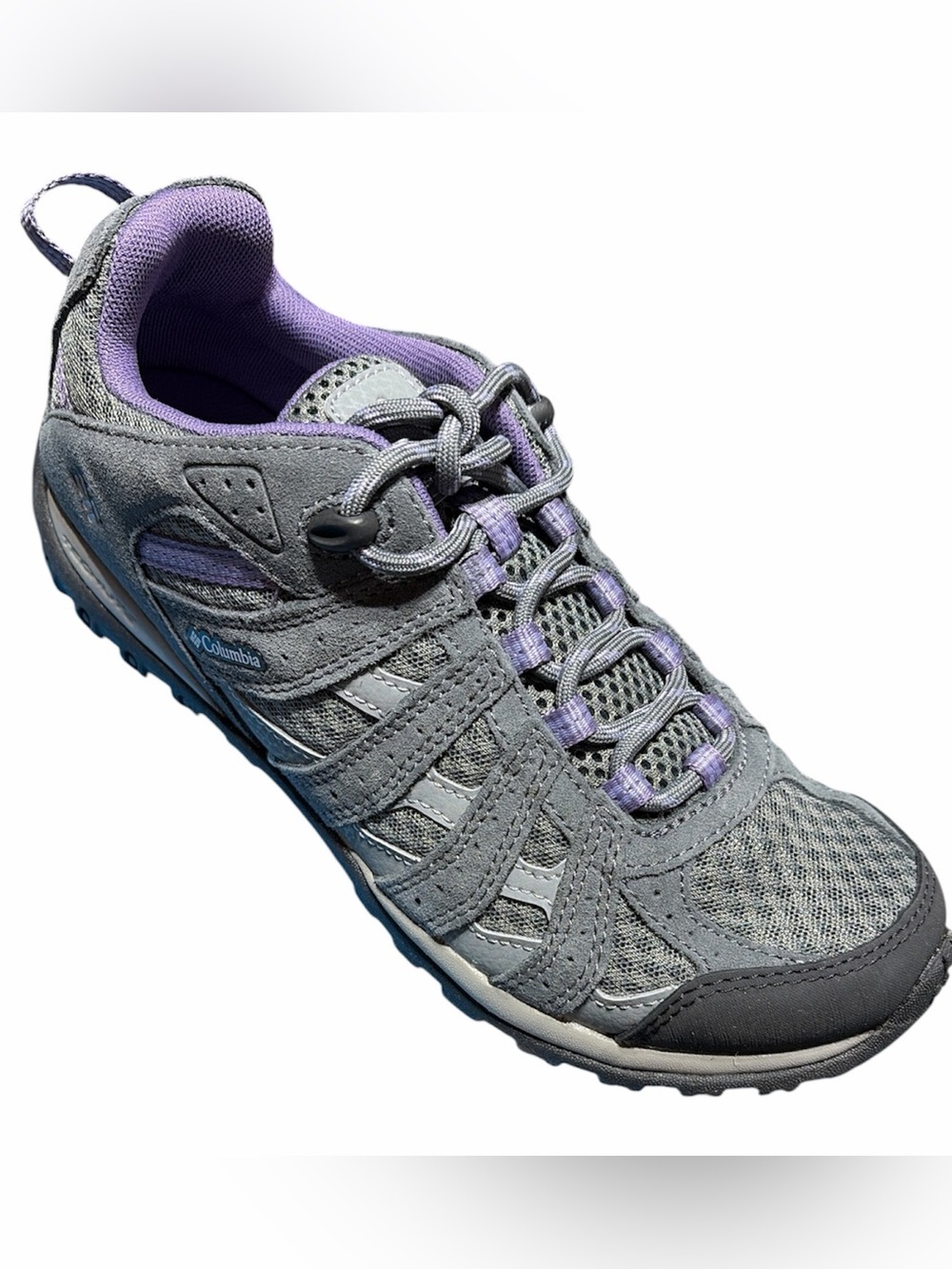 Columbia Women's Redmond Gray and Lavender Trail Runner